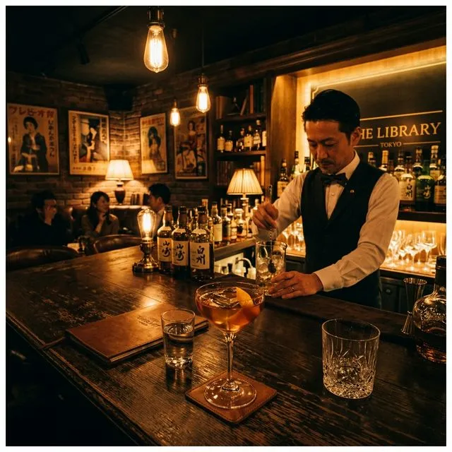 恵比寿のおしゃれなバーの雰囲気