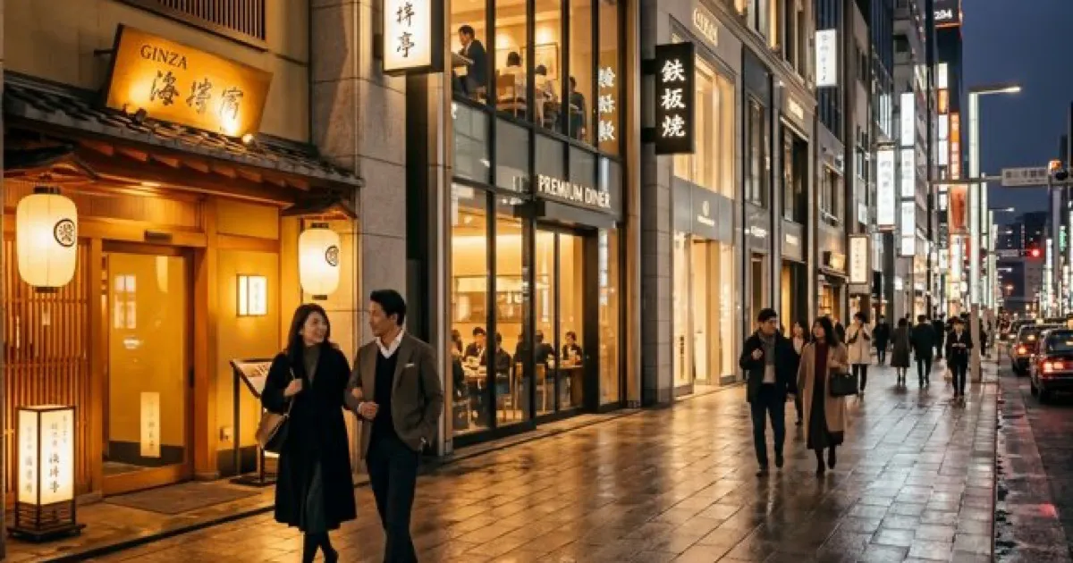 銀座デート 付き合う前のお店選び完全ガイド｜大人の距離の縮め方【2026年】