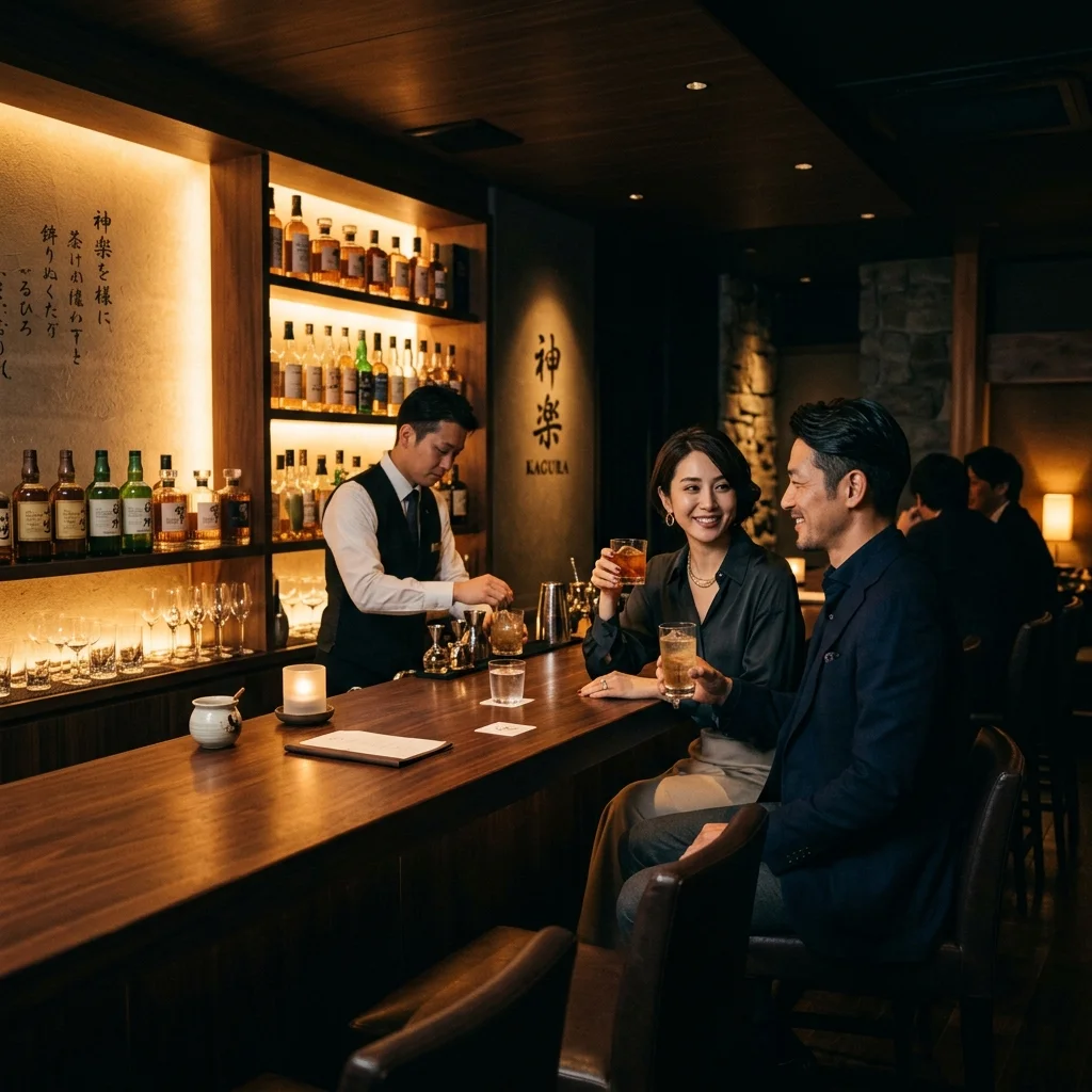 麻布の路地裏に佇む隠れ家バー