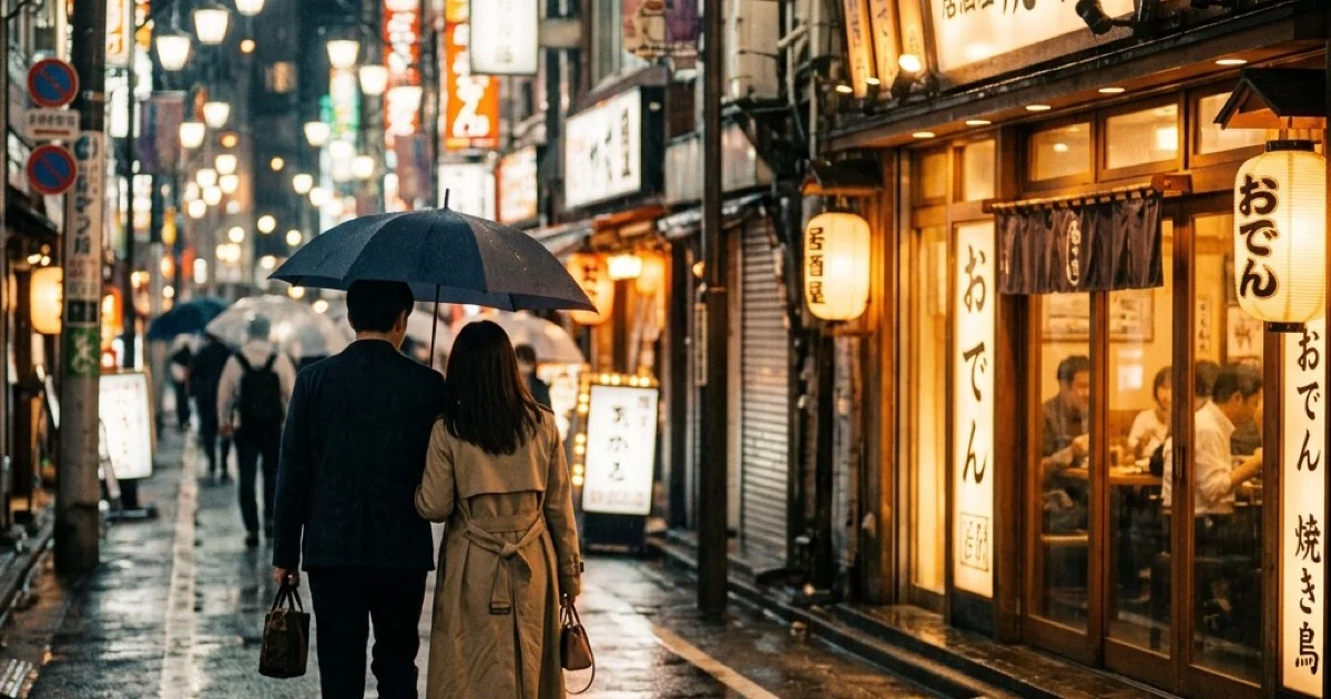 雨の日デート完全攻略｜むしろ雨だから上手くいく大人の戦略【2026年】